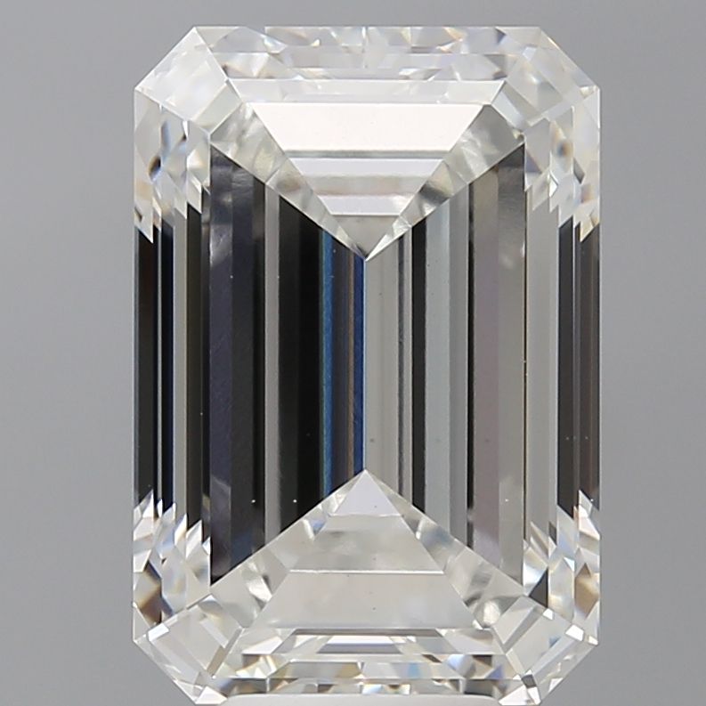 7.57 ct. emerald Lab Grown Diamond front image