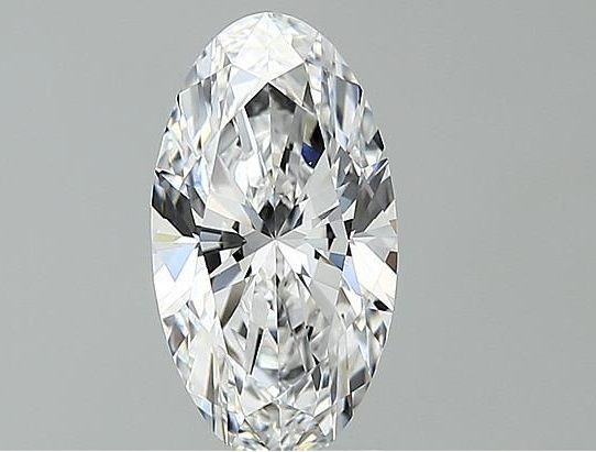 2.09 ct. oval Lab Grown Diamond front image