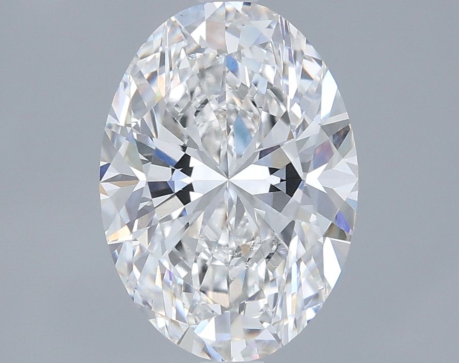 3.06 ct. oval Lab Grown Diamond front image