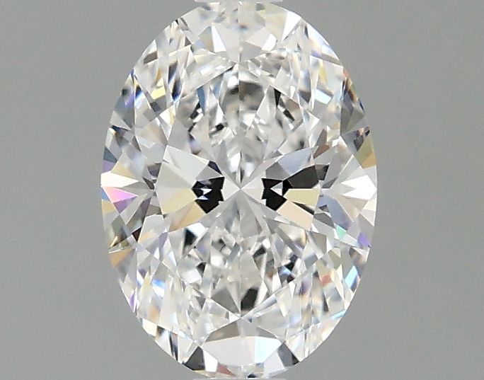 1.10 ct. oval Lab Grown Diamond front image