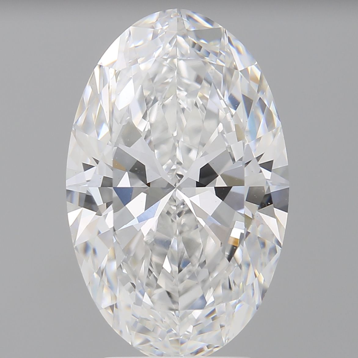 4.08 ct. oval Lab Grown Diamond front image