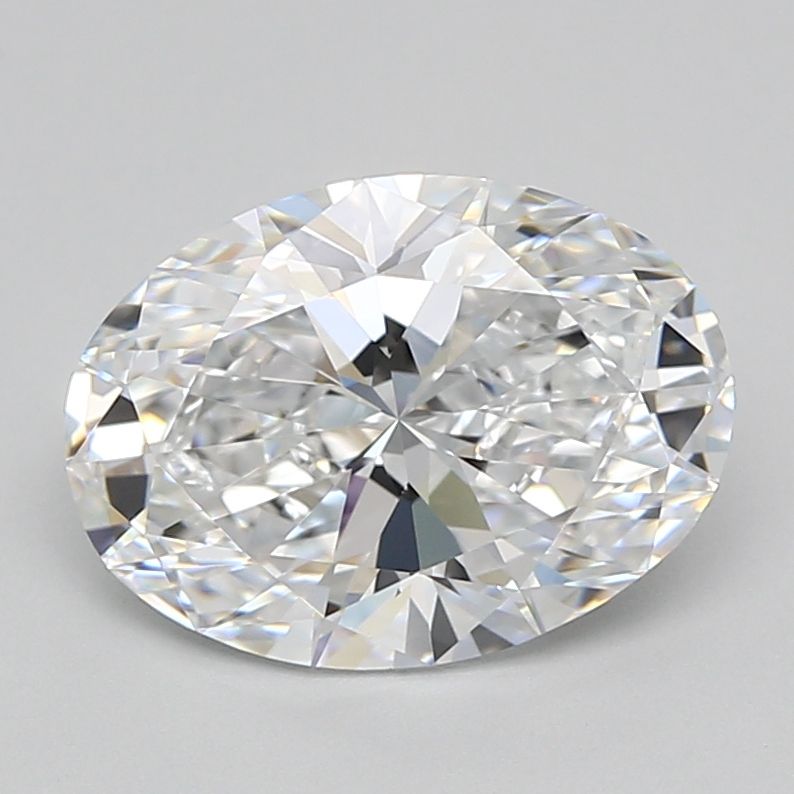 3.27 carat d VVS1 EX Cut IGI oval diamond