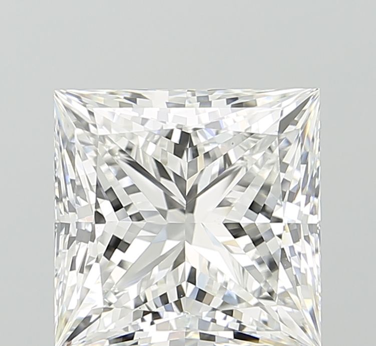 4.59 ct. princess Lab Grown Diamond front image