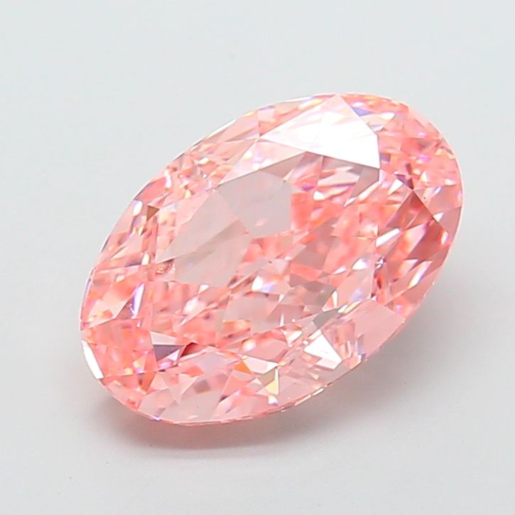 5.01 ct. oval Lab Grown Diamond front image