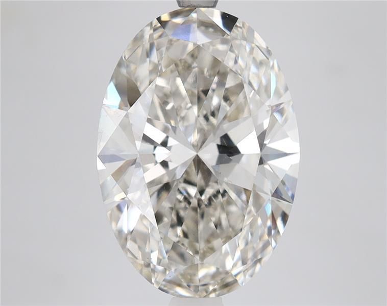 5.04 ct. oval Lab Grown Diamond front image
