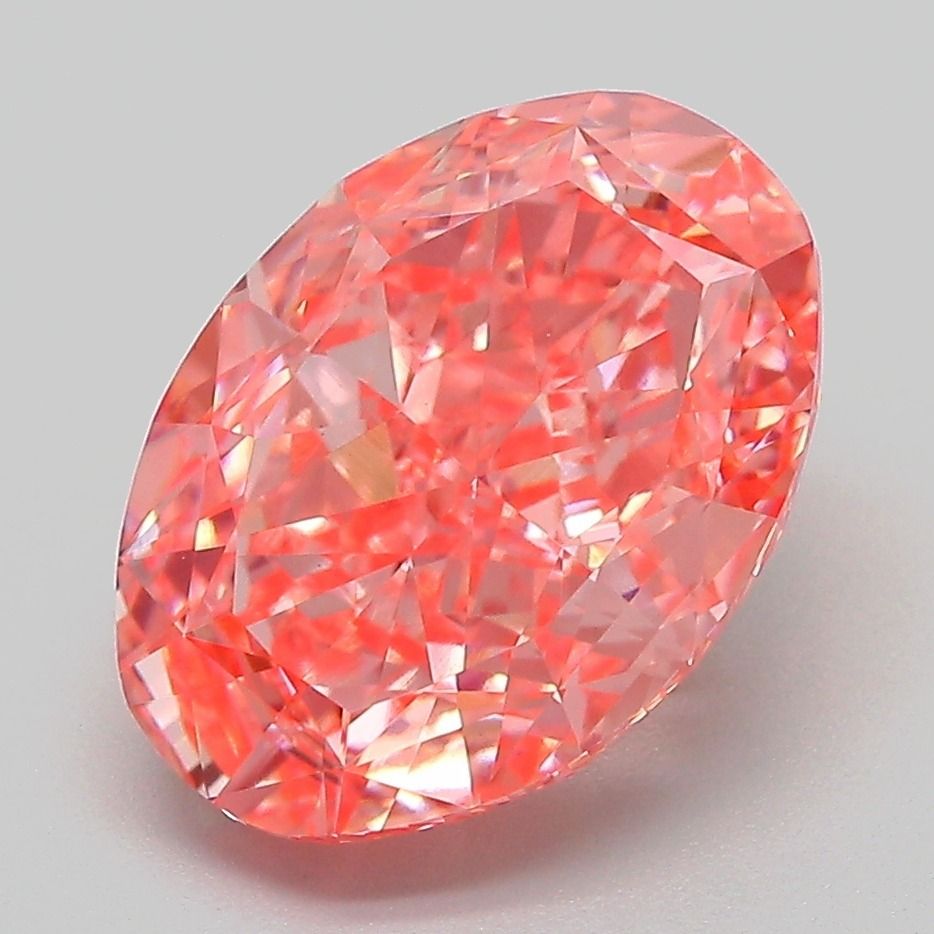 4.61 ct. oval Lab Grown Diamond front image