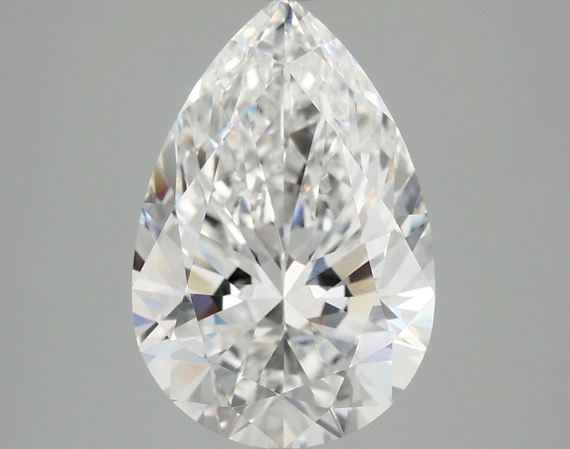 4.10 ct. pear Lab Grown Diamond front image
