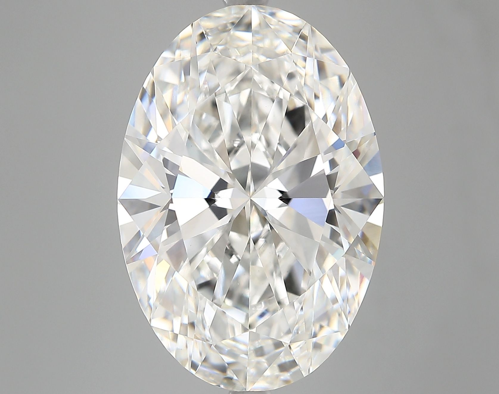 9.08 ct. oval Lab Grown Diamond front image