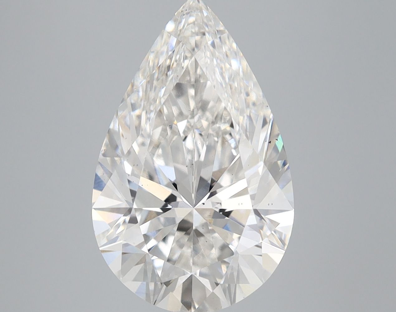 4.08 ct. pear Lab Grown Diamond front image