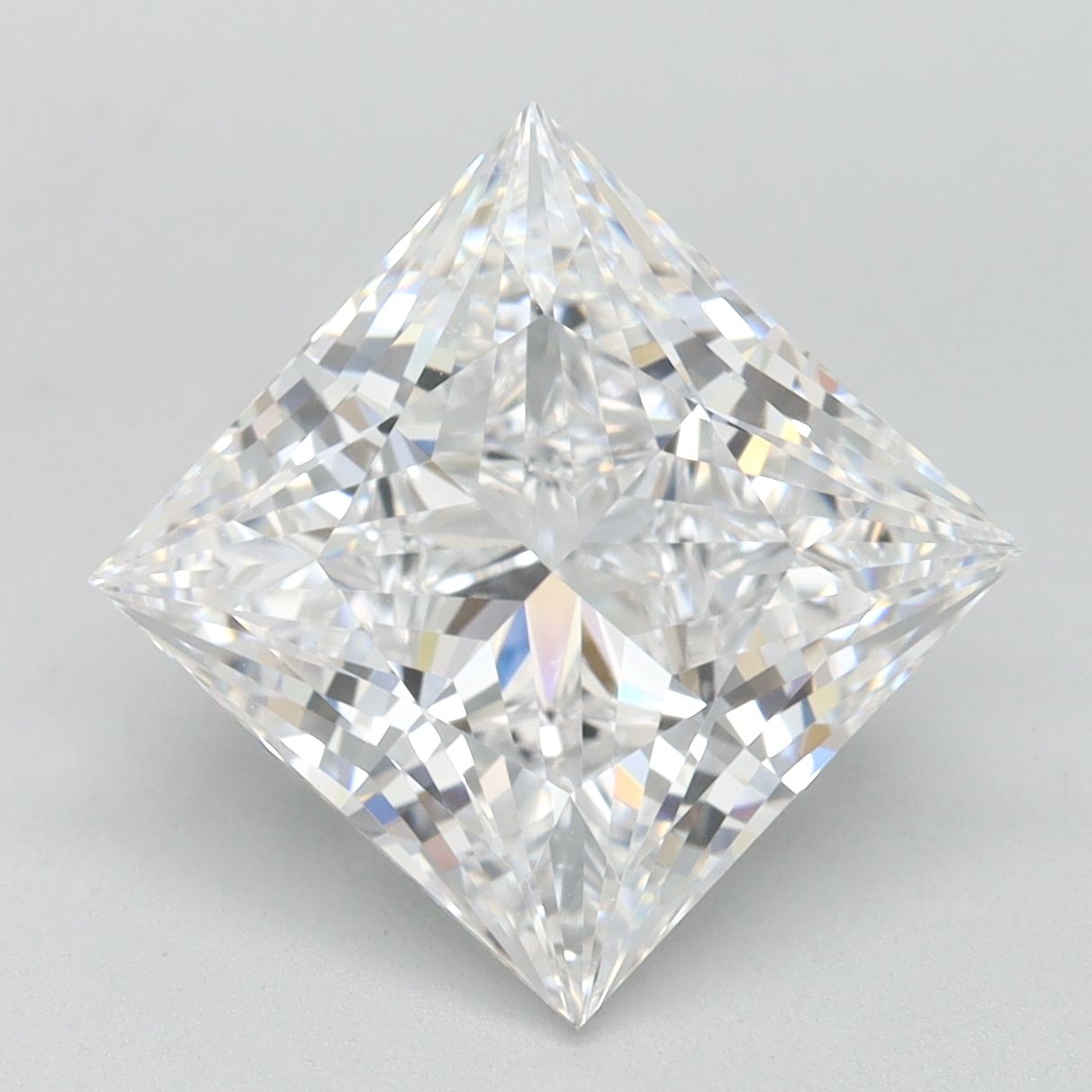 3.73 ct. princess Lab Grown Diamond front image