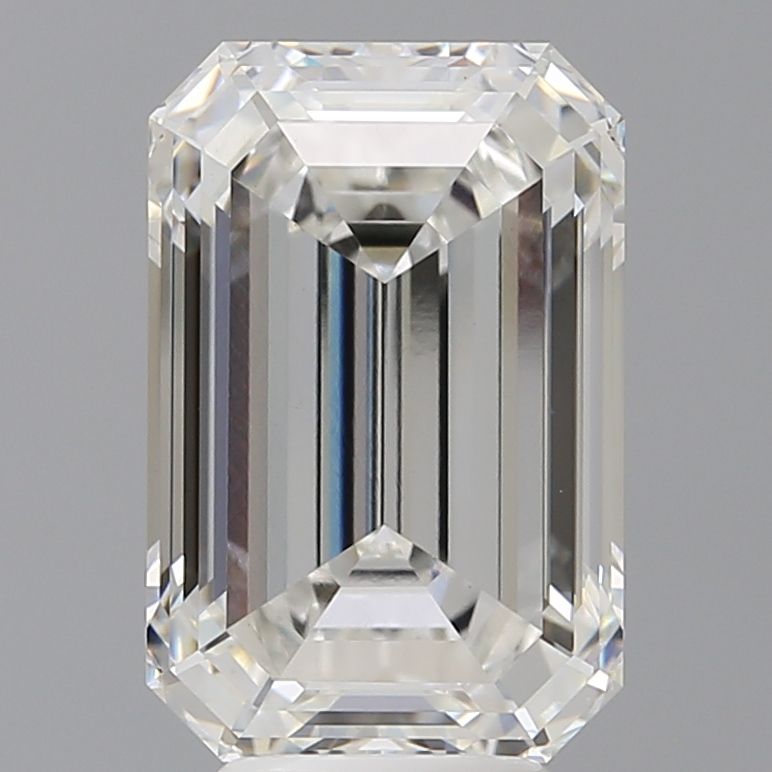 6.10 ct. emerald Lab Grown Diamond front image