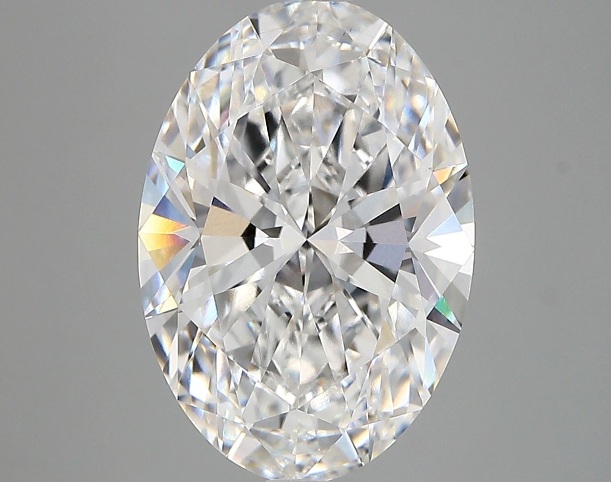 5.05 ct. oval Lab Grown Diamond front image