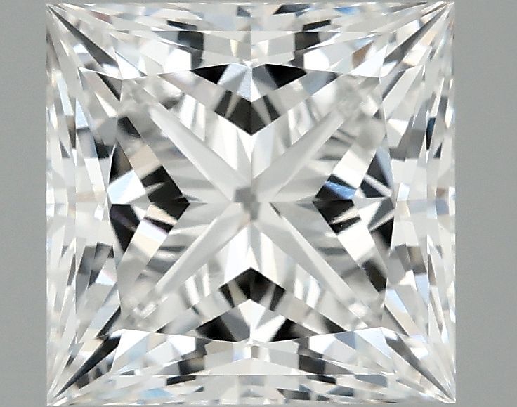 2.09 ct. princess Lab Grown Diamond front image