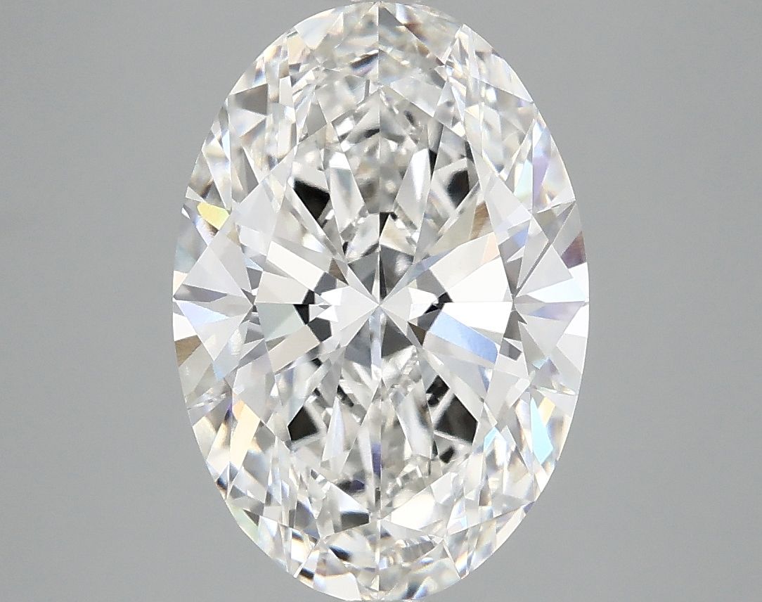 3.92 ct. oval Lab Grown Diamond front image