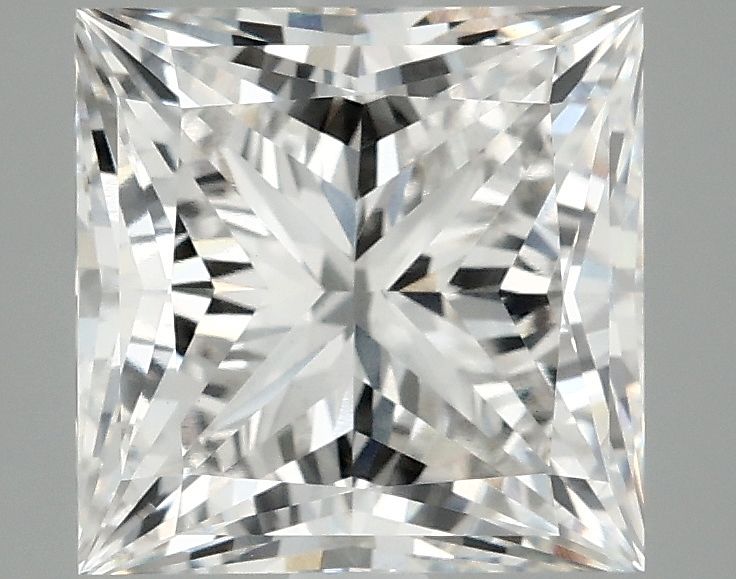 4.11 ct. princess Lab Grown Diamond front image