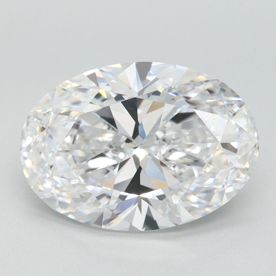 3.01 ct. oval Lab Grown Diamond front image