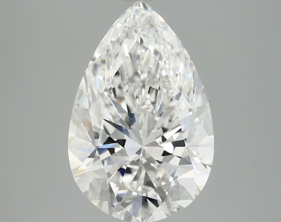 4.09 ct. pear Lab Grown Diamond front image