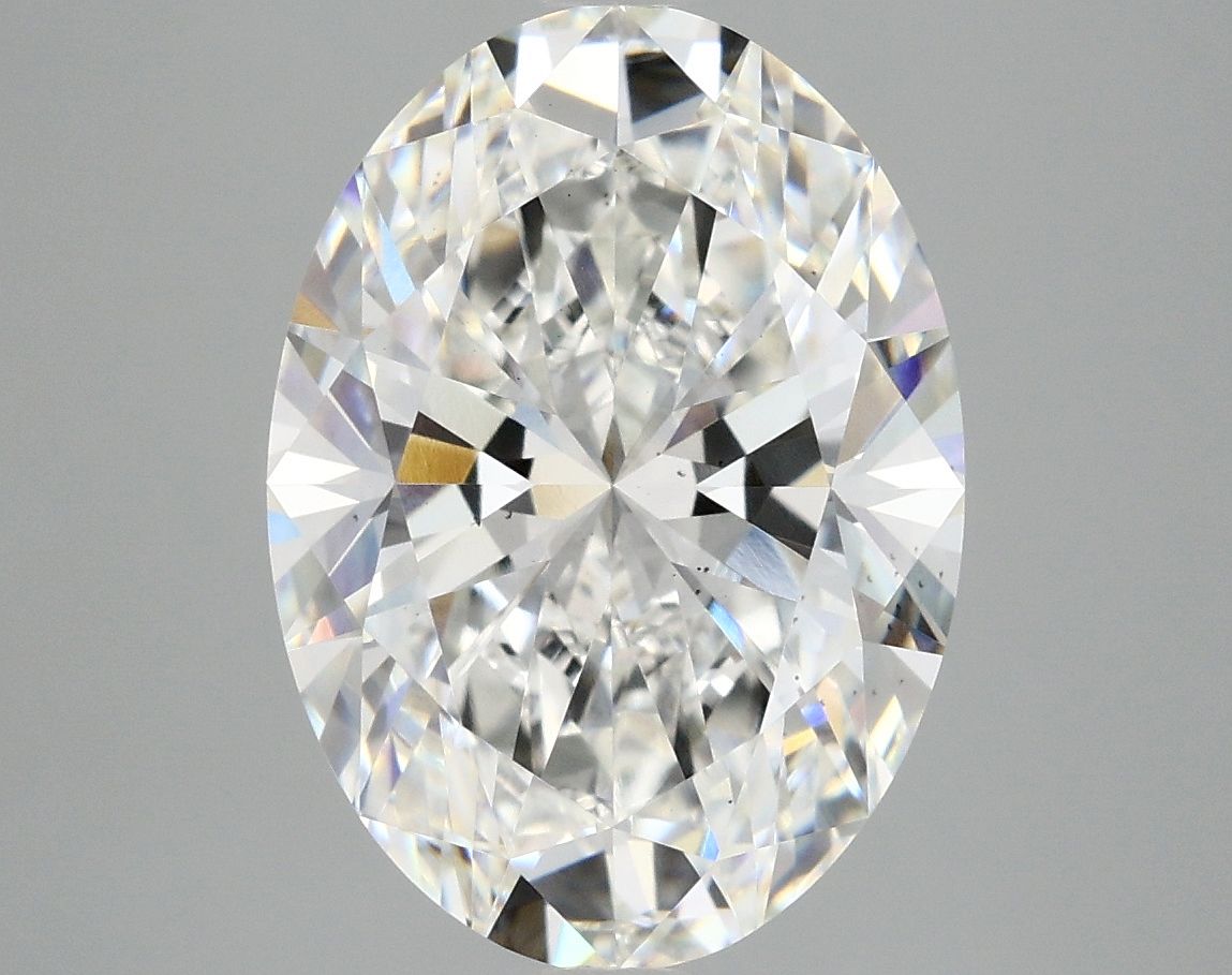 5.07 ct. oval Lab Grown Diamond front image