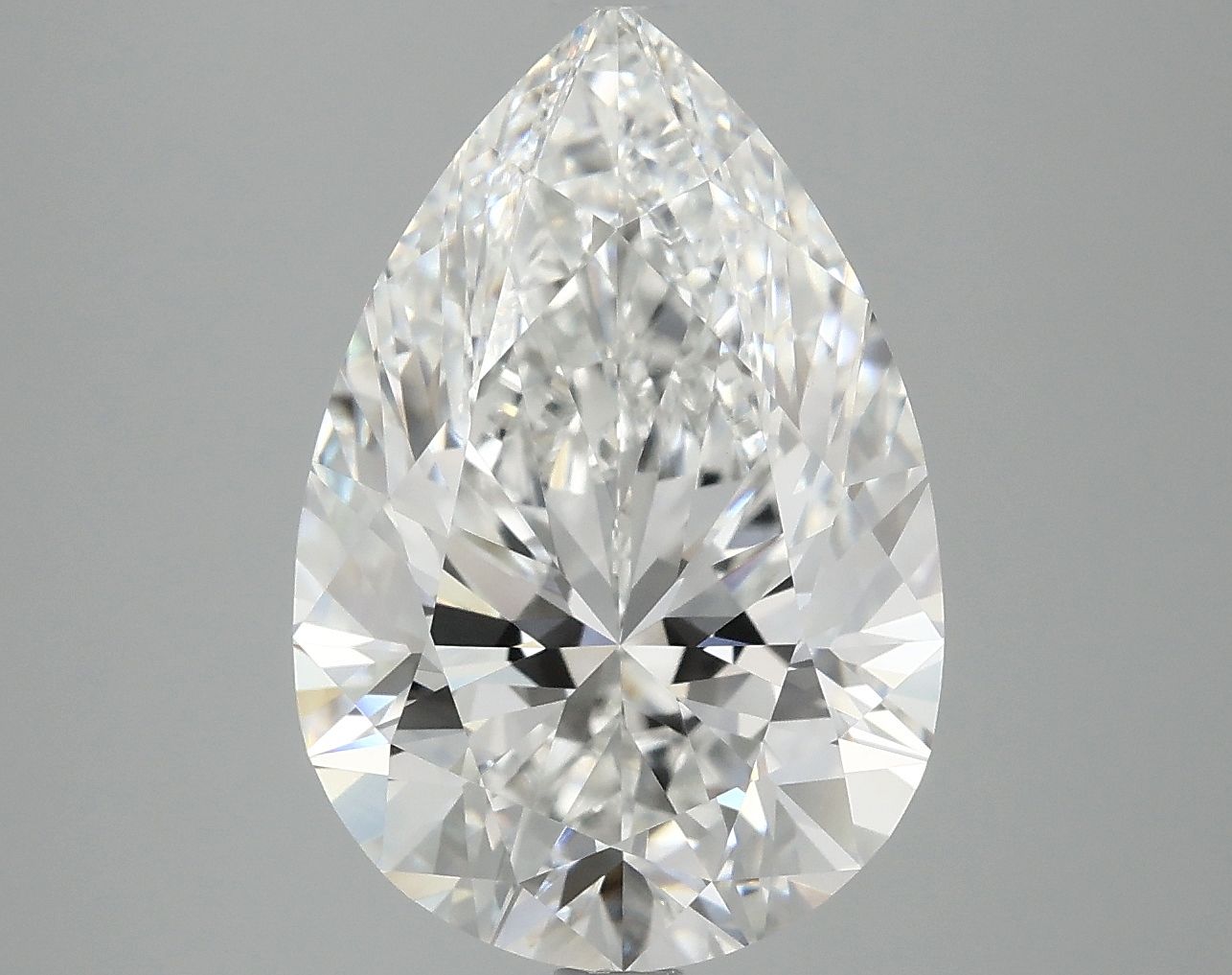 5.06 ct. pear Lab Grown Diamond front image