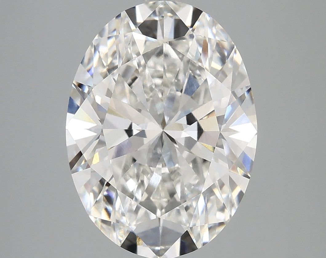 3.87 ct. oval Lab Grown Diamond front image