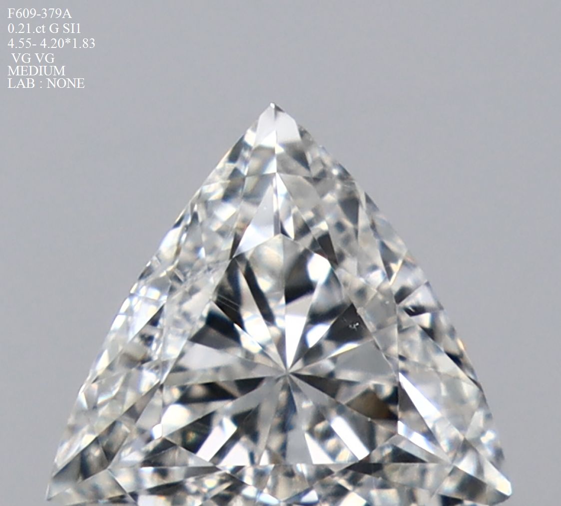 0.21ct Triangular G SI1