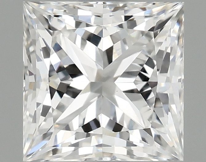 1.07 ct. princess Lab Grown Diamond front image