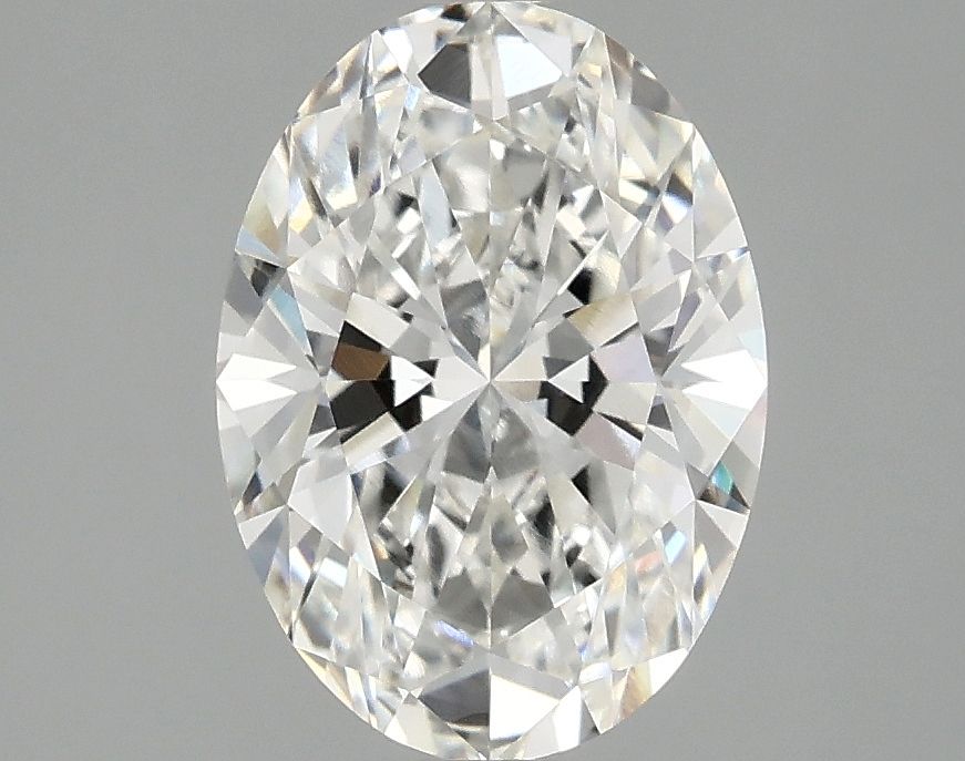 2.10 ct. oval Lab Grown Diamond front image