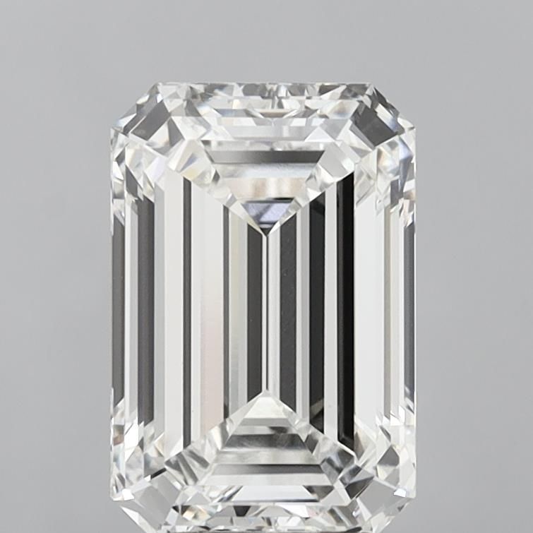 5.03 ct. emerald Lab Grown Diamond front image