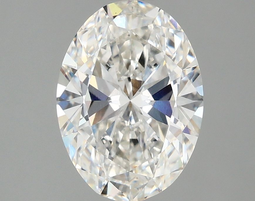 2.01 ct. oval Lab Grown Diamond front image