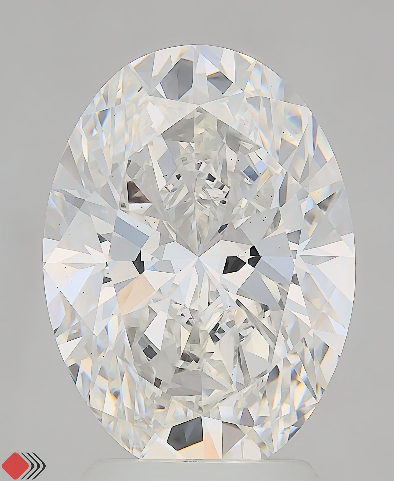 3.09 ct. oval Lab Grown Diamond front image