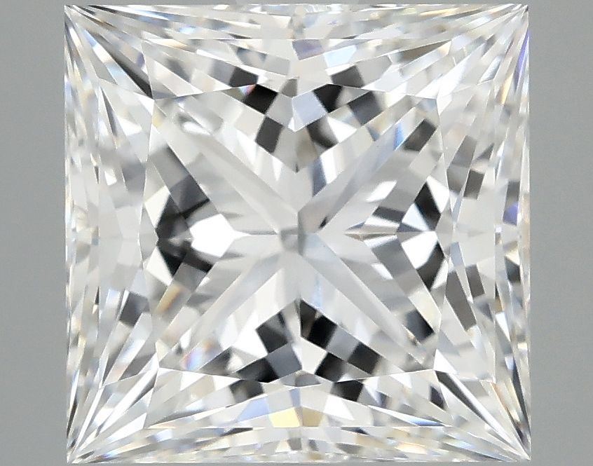 4.15 ct. princess Lab Grown Diamond front image
