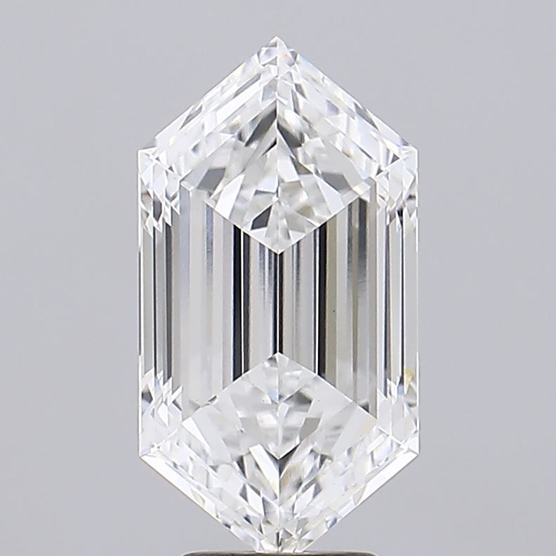5.08 ct lab-grown Hexagonal Diamond