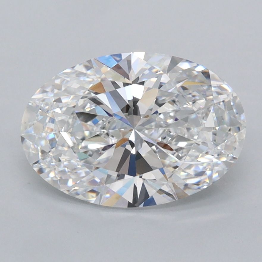 2.01 ct. oval Lab Grown Diamond front image