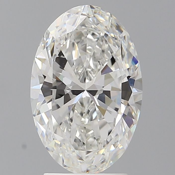 3.01 ct. oval Lab Grown Diamond front image