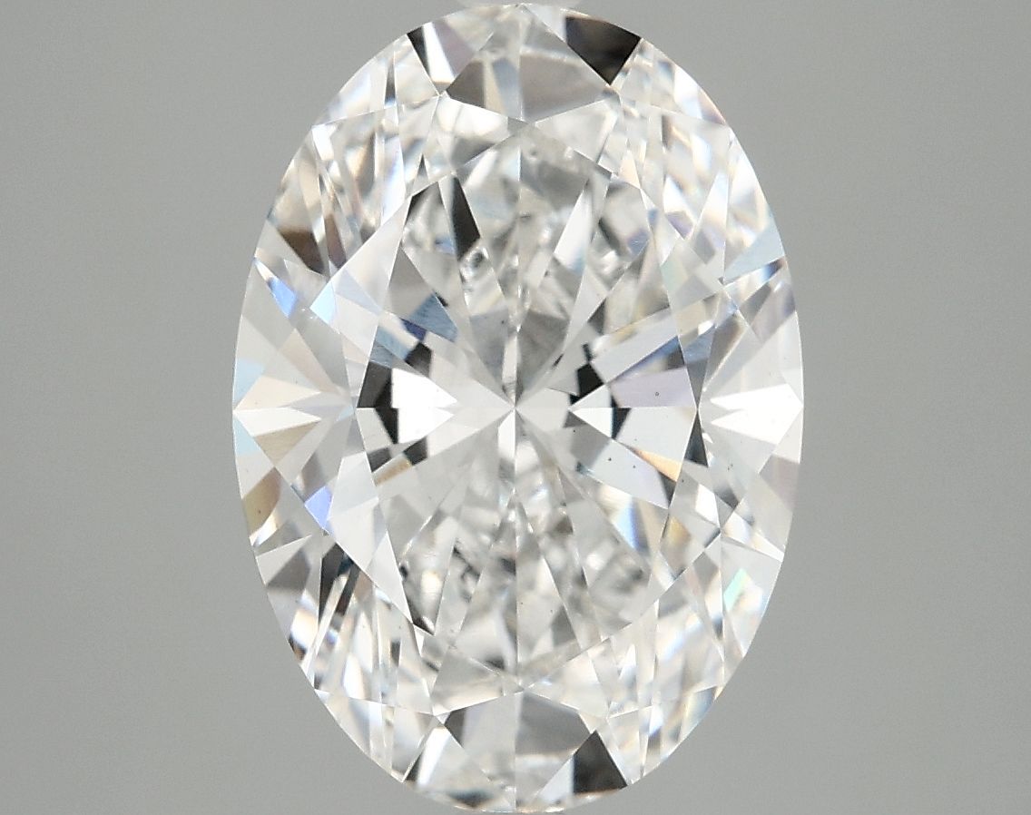 4.07 ct. oval Lab Grown Diamond front image