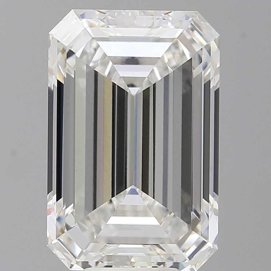 9.04 ct. emerald Lab Grown Diamond front image