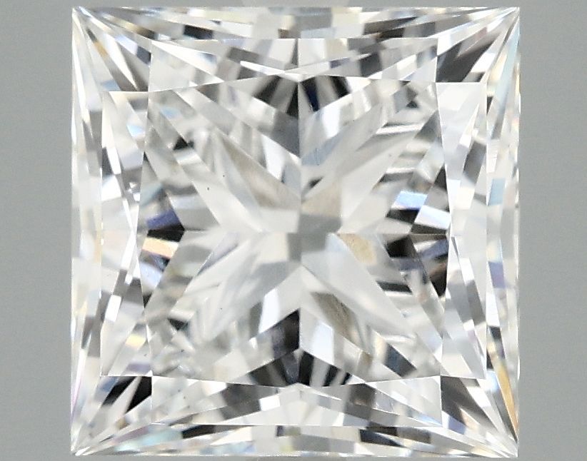 4.18 ct. princess Lab Grown Diamond front image