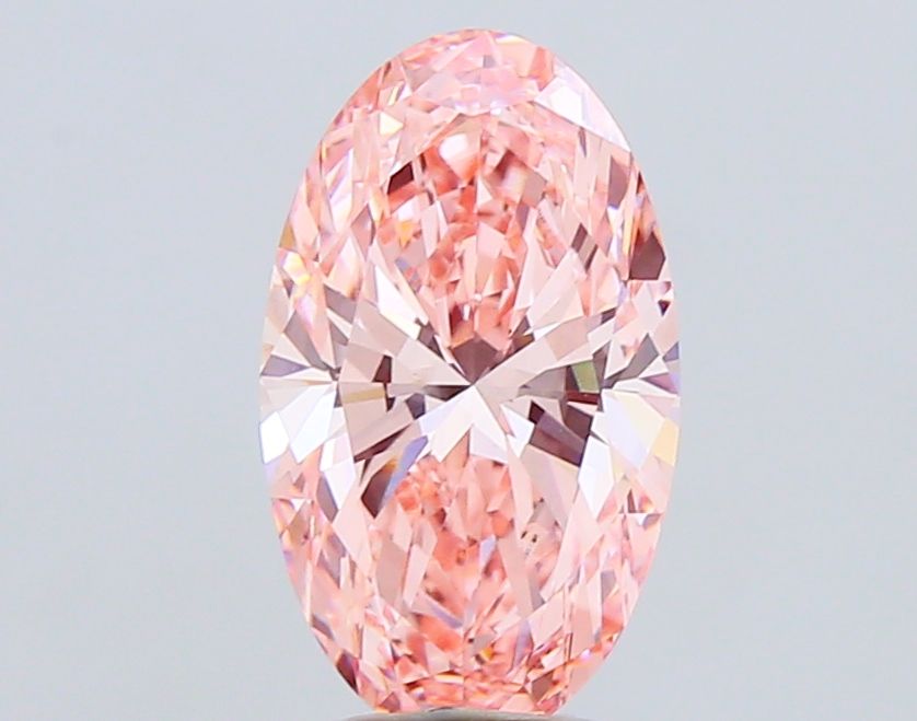 4.03 ct. oval Lab Grown Diamond front image