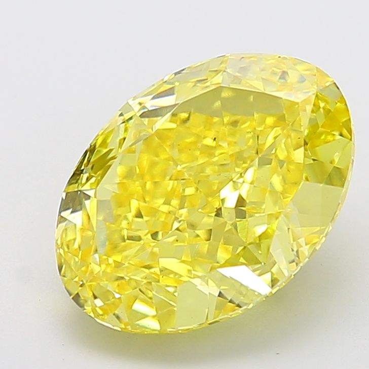7.03 ct. oval Lab Grown Diamond front image