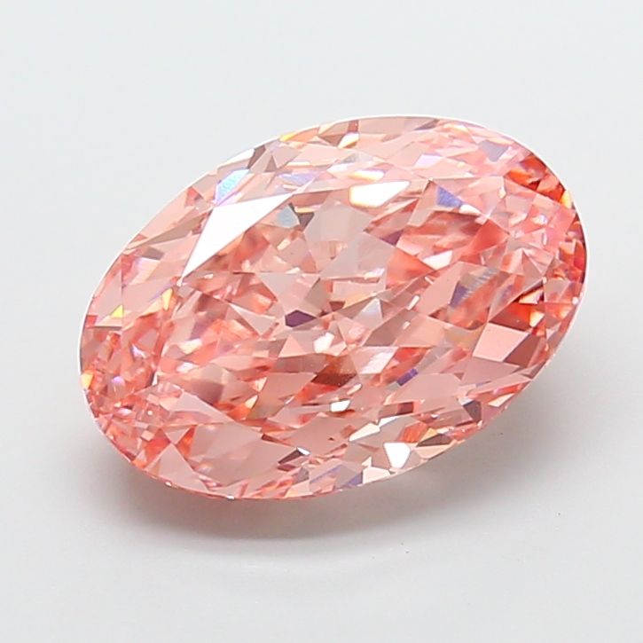 8.29 ct. oval Lab Grown Diamond front image