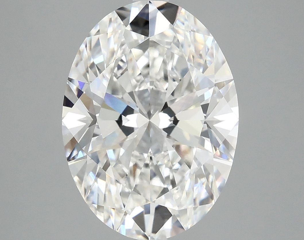 4.10 ct. oval Lab Grown Diamond front image