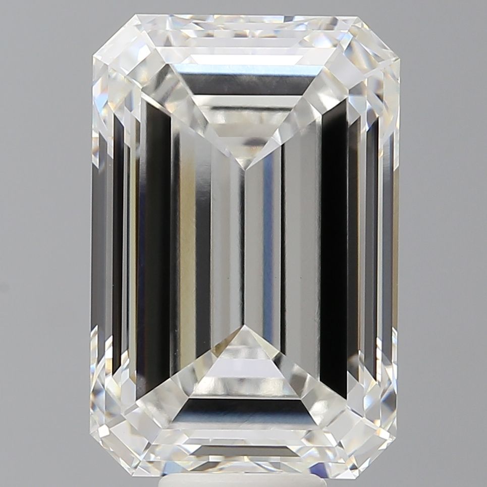 12.58 ct. emerald Lab Grown Diamond front image