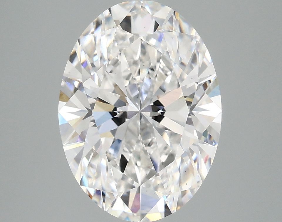3.02 ct. oval Lab Grown Diamond front image