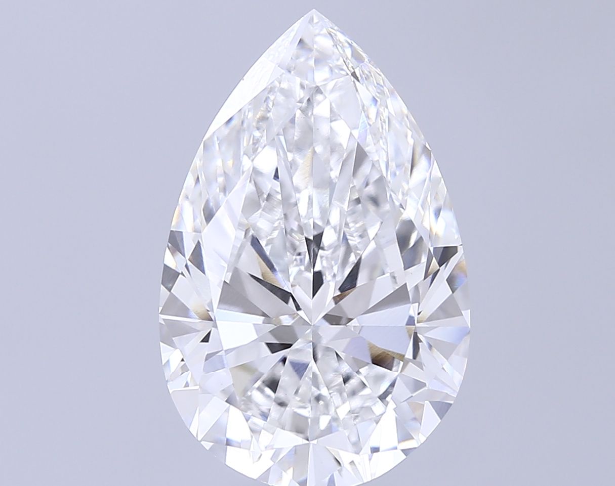 8.02 ct. pear Lab Grown Diamond front image