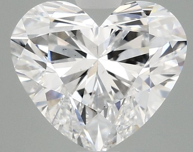 2.1 carat d VS2 EX Cut IGI heart diamond