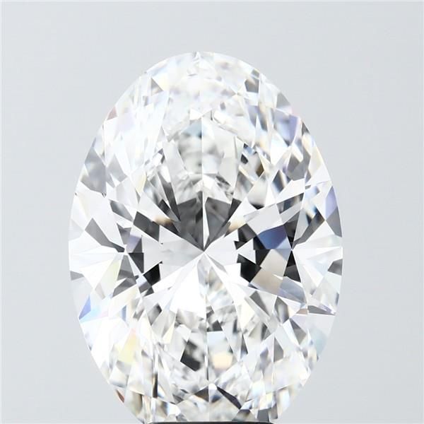 8.03 ct. oval Lab Grown Diamond front image