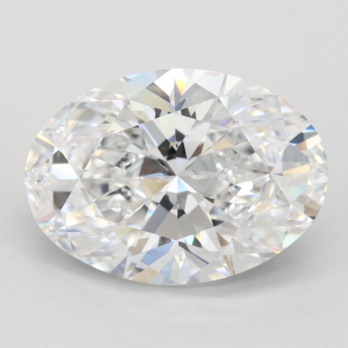 3.41 carat d IF EX Cut IGI oval diamond