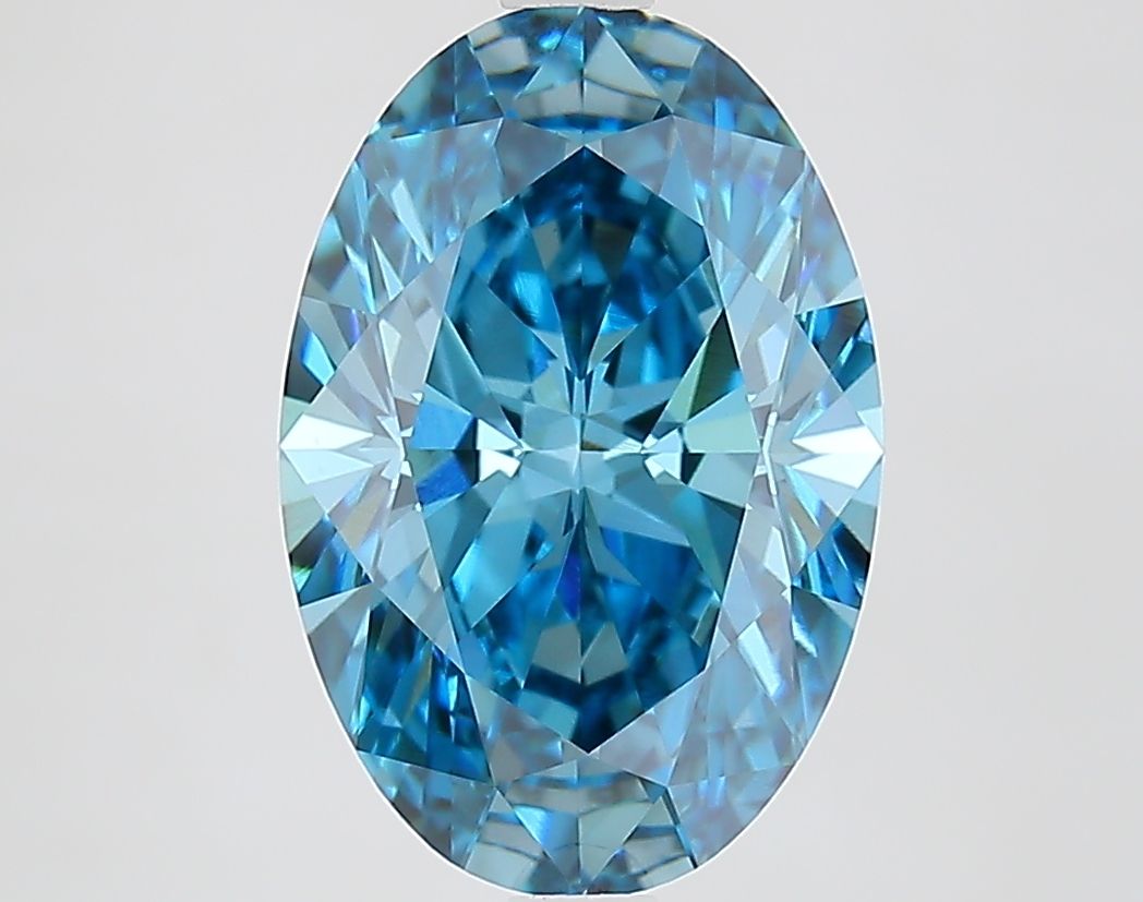 3.28 ct. oval Lab Grown Diamond front image