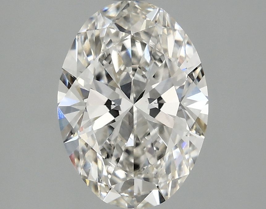 2.08 ct. oval Lab Grown Diamond front image