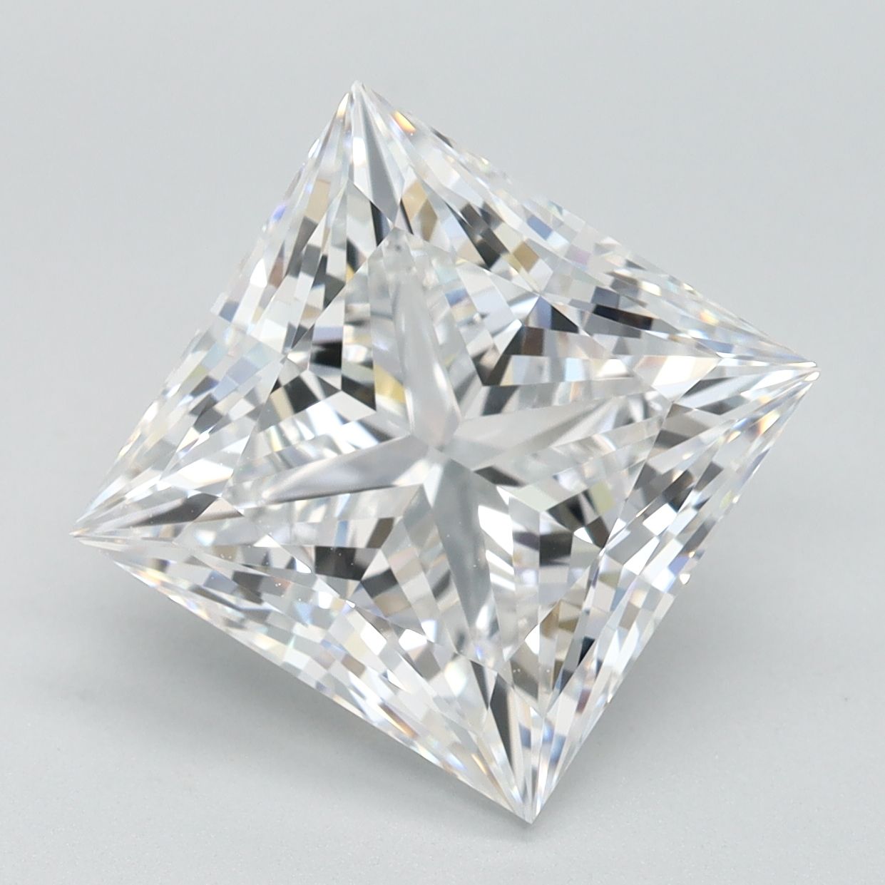 4.39 ct. princess Lab Grown Diamond front image